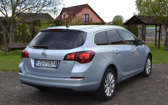 Opel Astra cena 25600 przebieg: 226000, rok produkcji 2014 z Iłowa małe 407